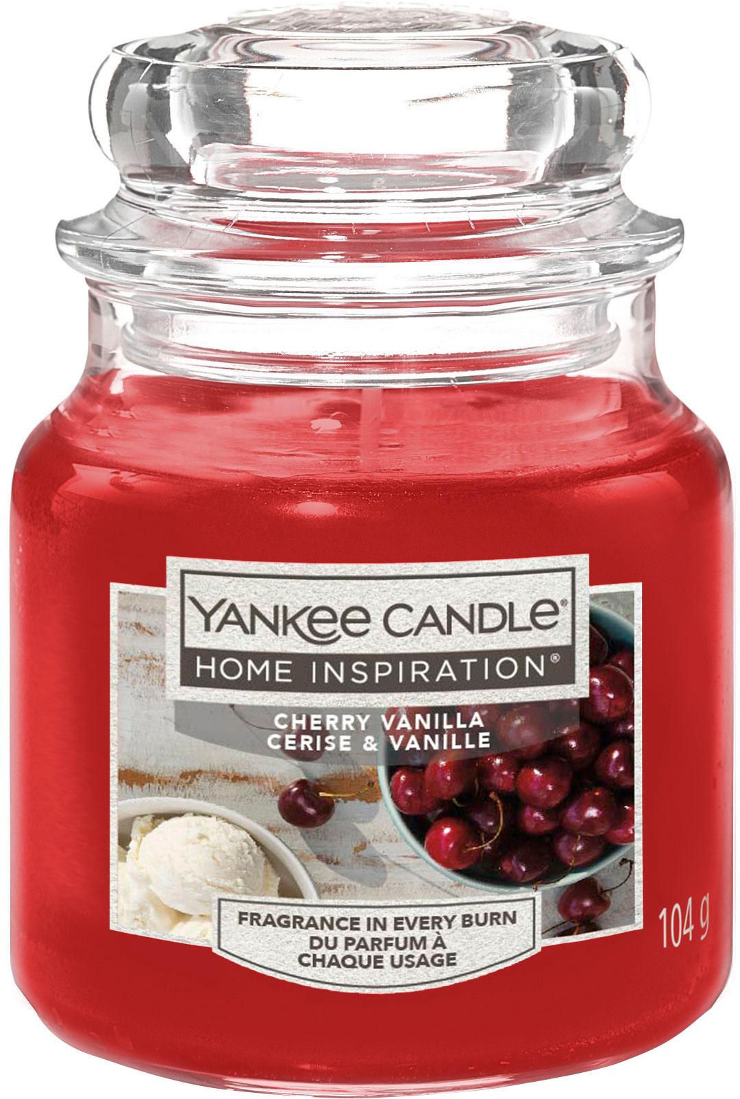 Yankee Candle Home Inspiration Kleine Kerze im Glas Cherry Vanilla