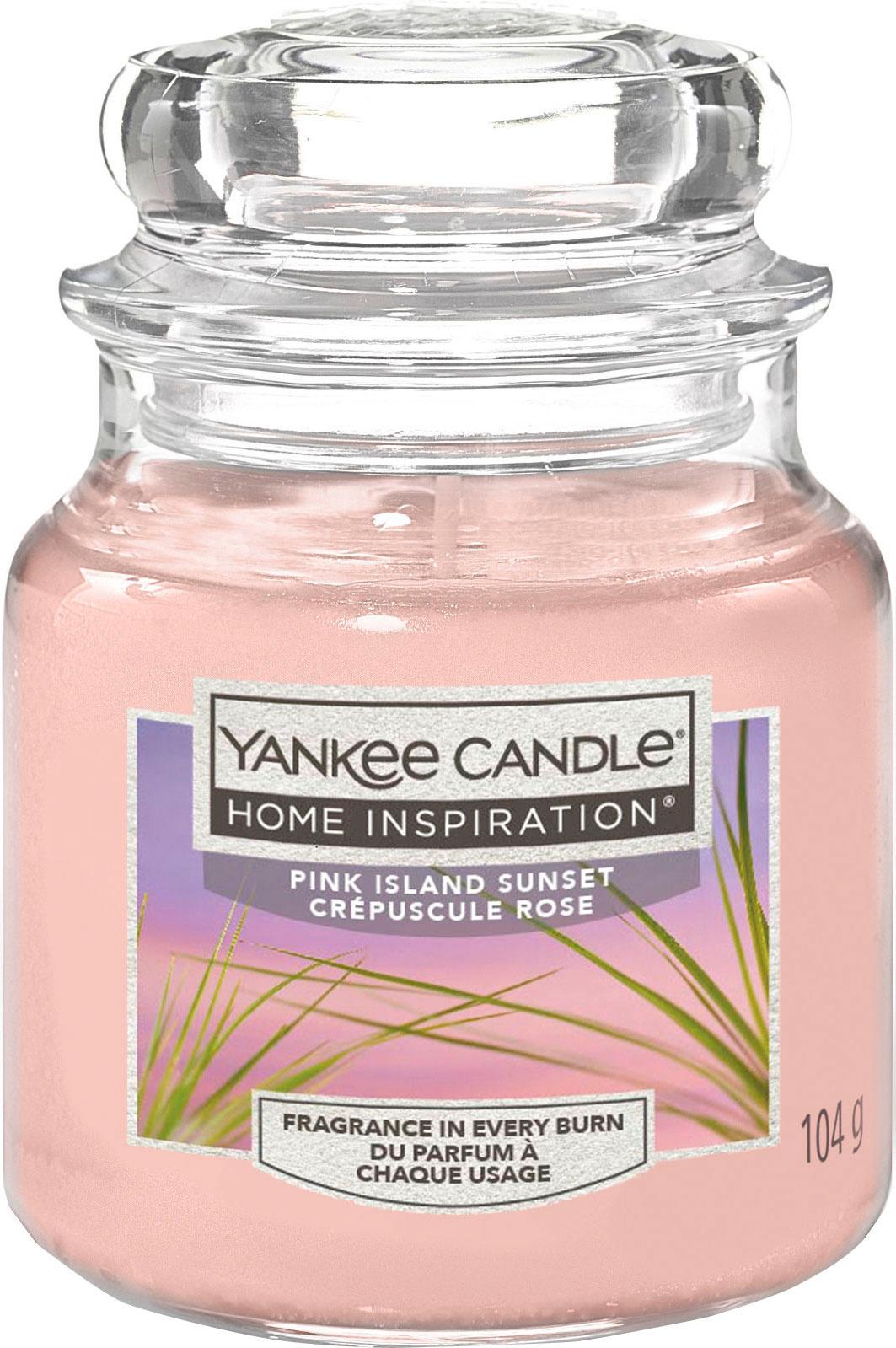 Yankee Candle Home Inspiration Kleine Kerze im Glas Pink Island Sunset