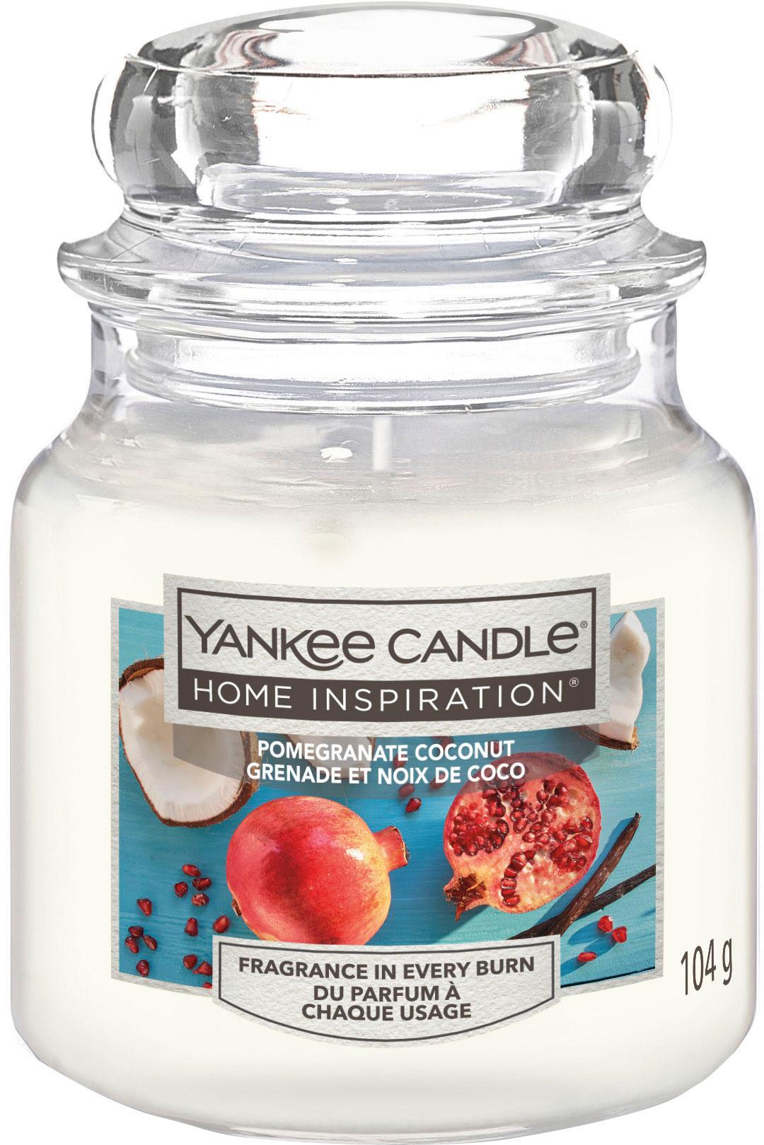 Yankee Candle Home Inspiration Kleine Kerze im Glas Pomegranate Coconut