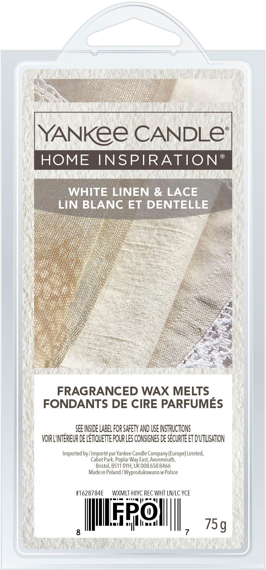 Yankee Candle Home Inspiration Wax Melts White Linen&Lace