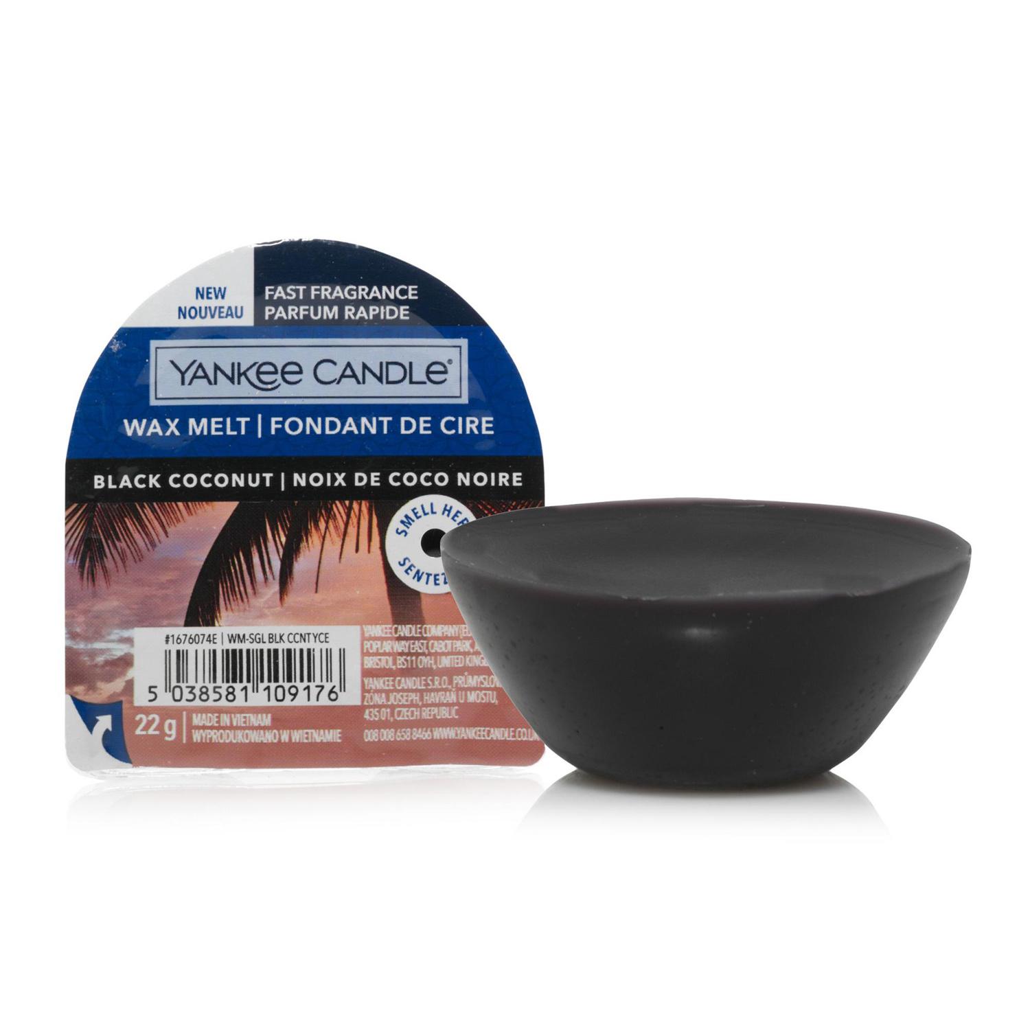 Yankee Candle Wax Melt Black Coconut