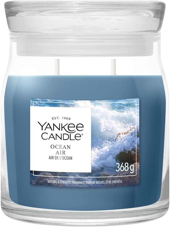 Yankee Candle Duftkerze Signature Medium Jar Ocean Air