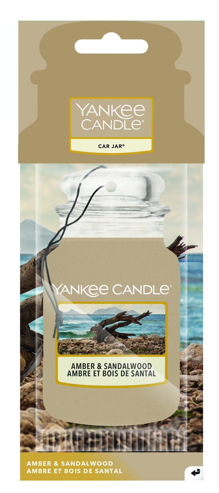 Yankee Candle Car Jar Paper Amber&Sandalwood