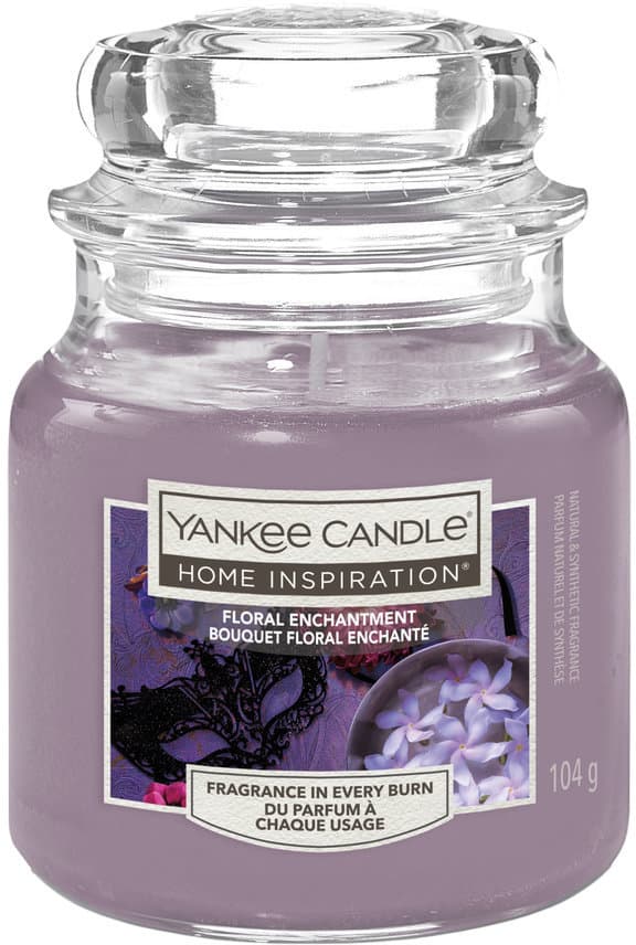 Yankee Candle Home Inspiration Kleine Kerze im Glas Floral Enchantmen
