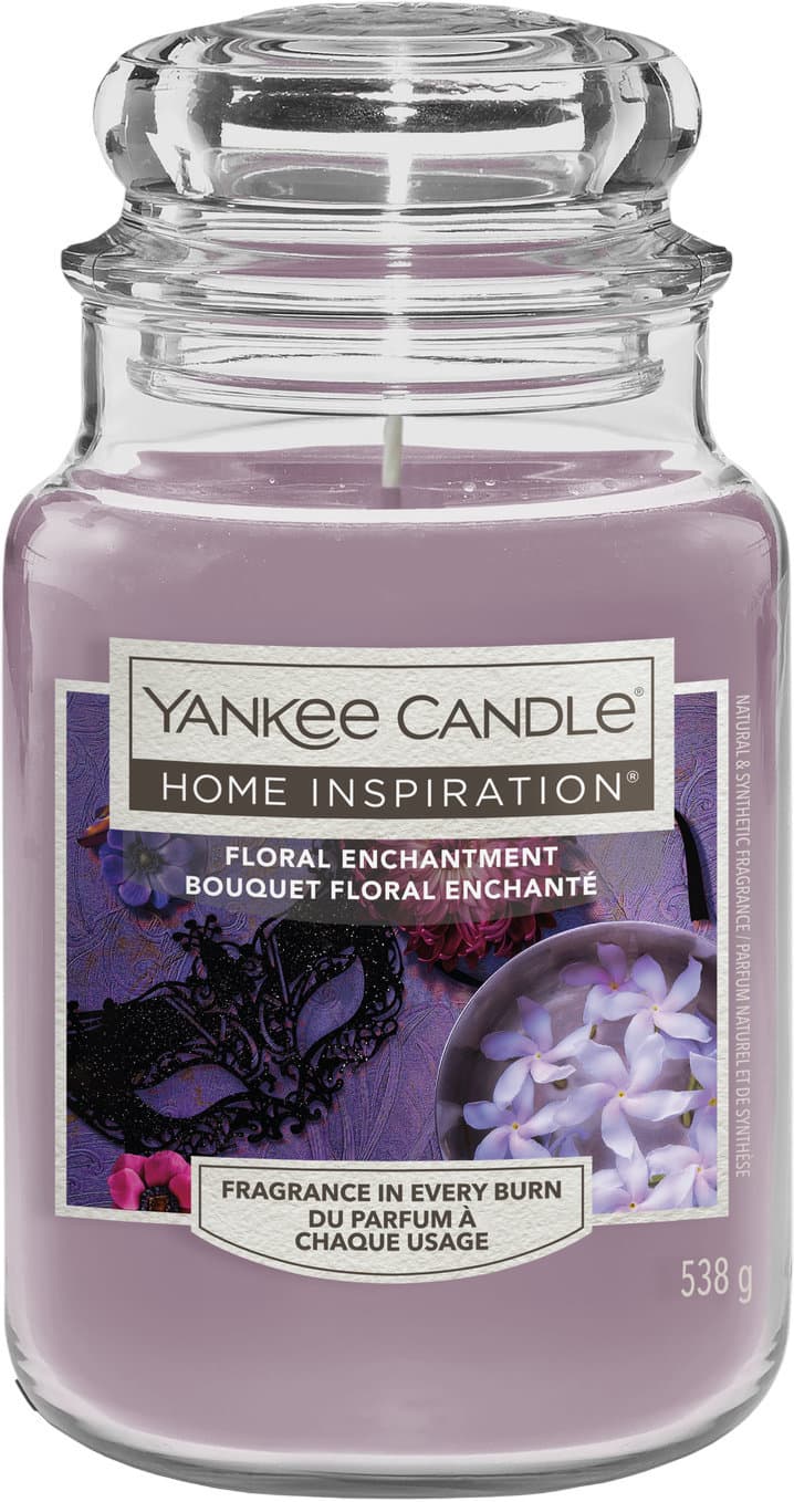 Yankee Candle Home Inspiration Große Kerze im Glas Floral Enchantmen