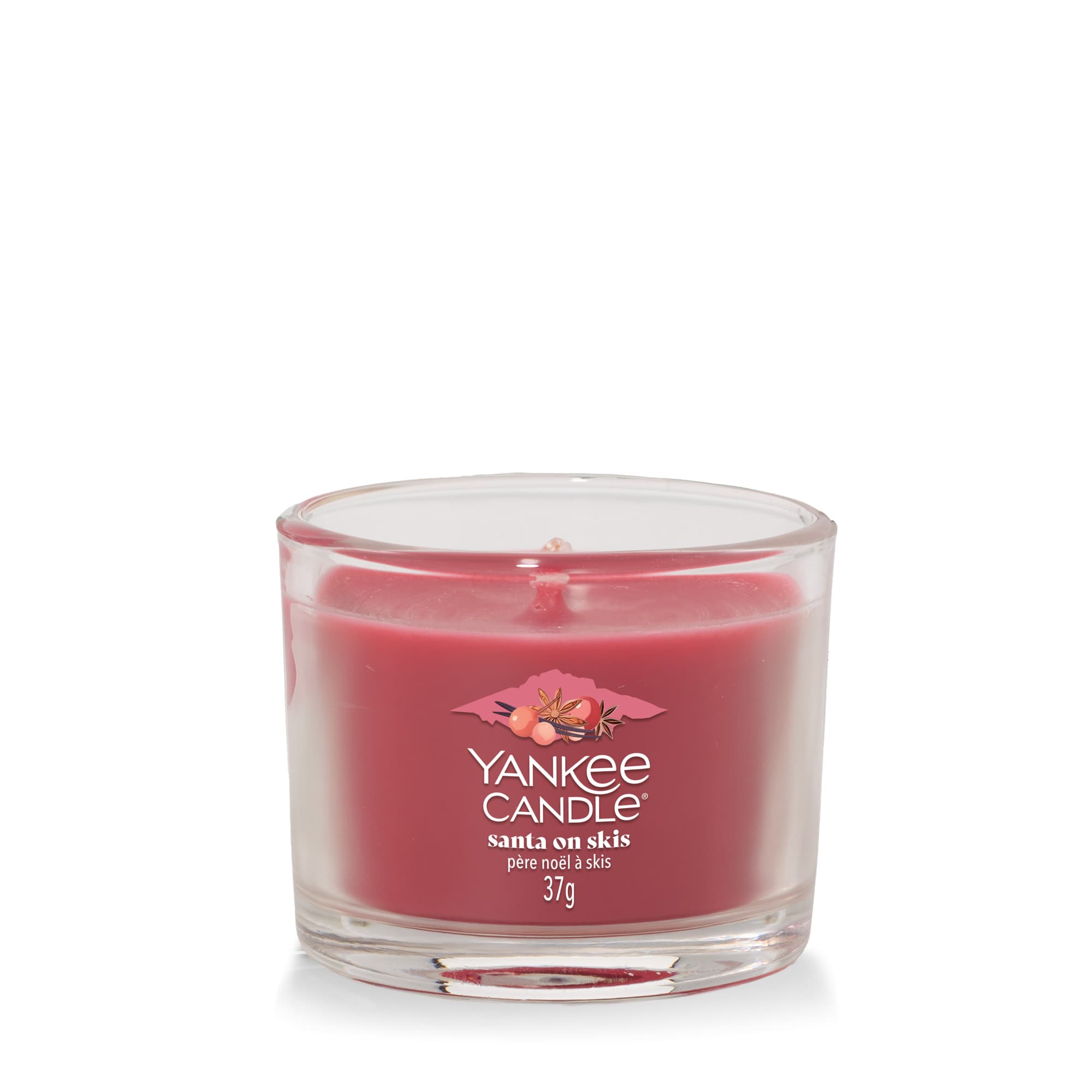 Yankee Candle Votivkerze im Glas Santa on Skis