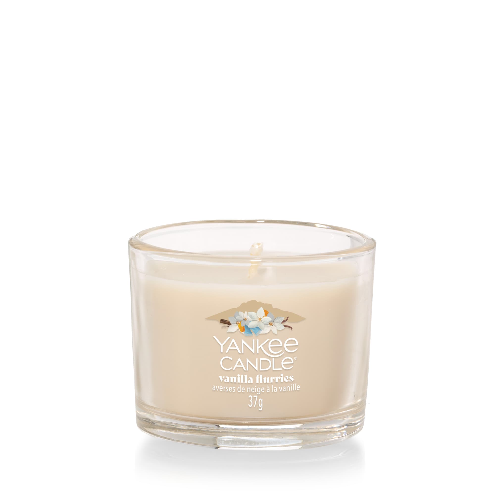 Yankee Candle Votivkerze im Glas Vanilla Flurries