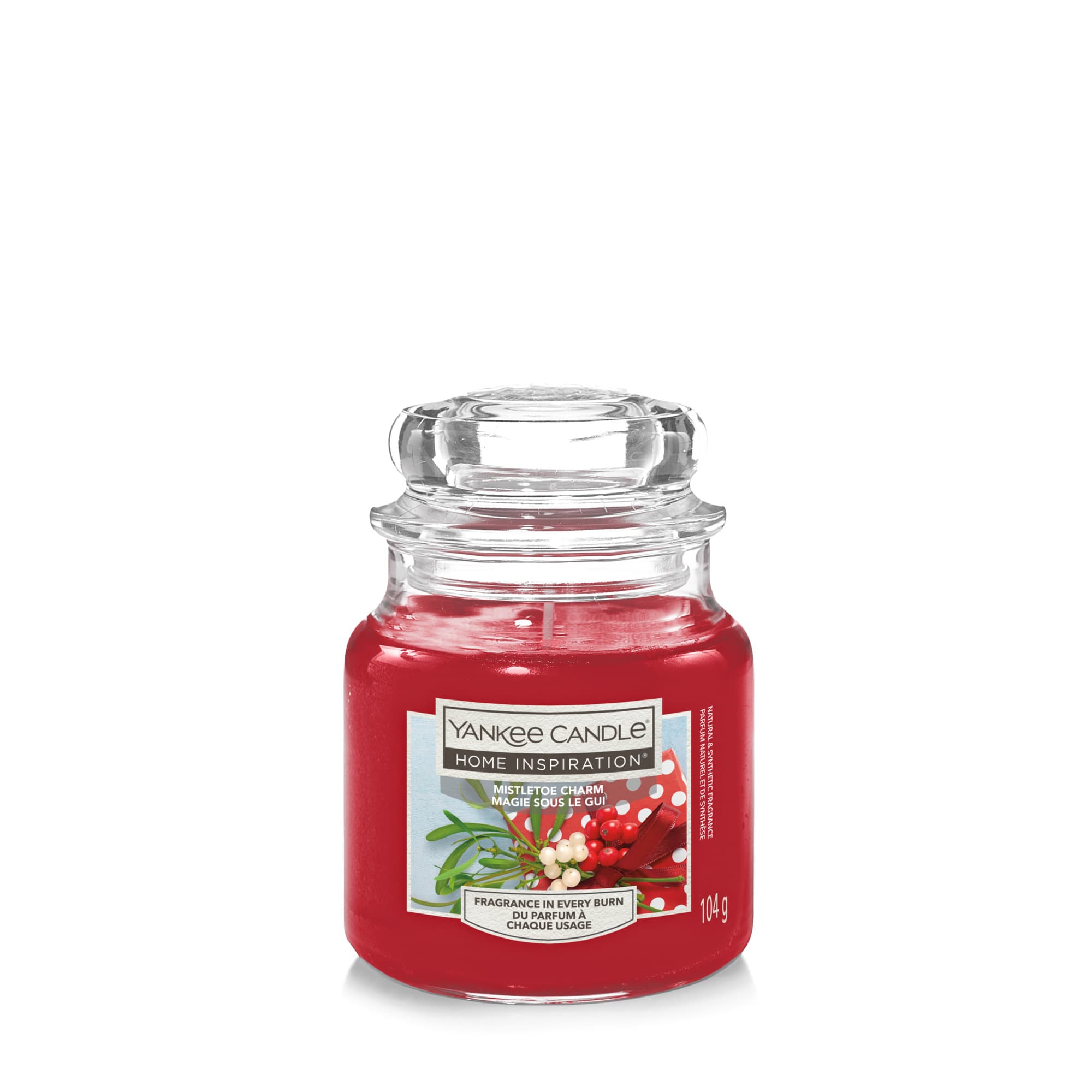 Yankee Candle Home Inspiration Kleine Kerze im Glas Mistletoe Charm