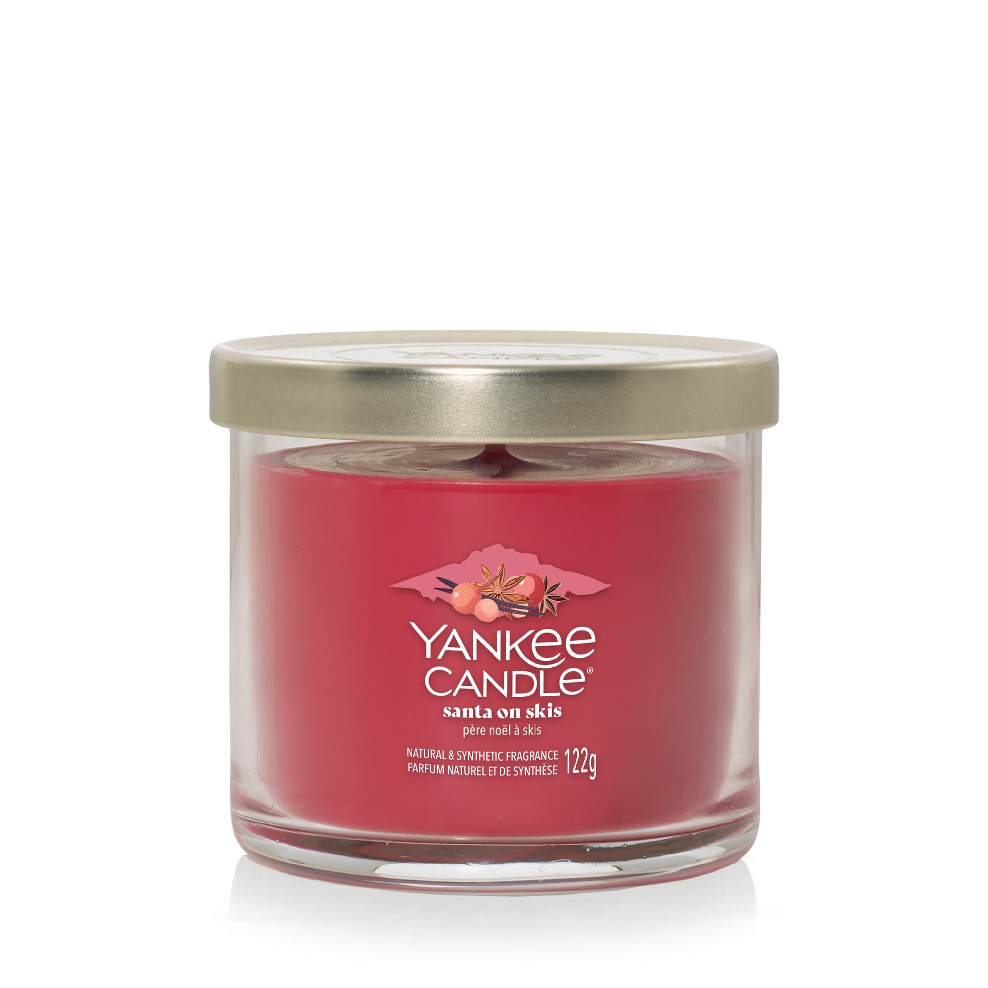 Yankee Candle Duftkerze Signature Small Tumbler Santa on Skis