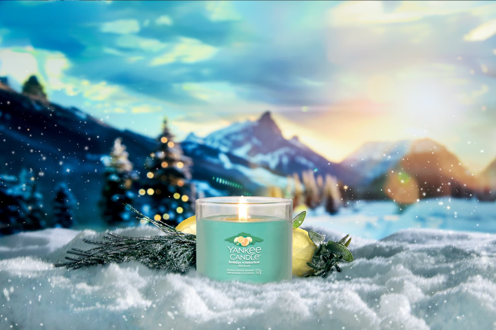 Produktbild Yankee Candle Duftkerze Signature Small Tumbler Holiday Winterfest 2 von 2