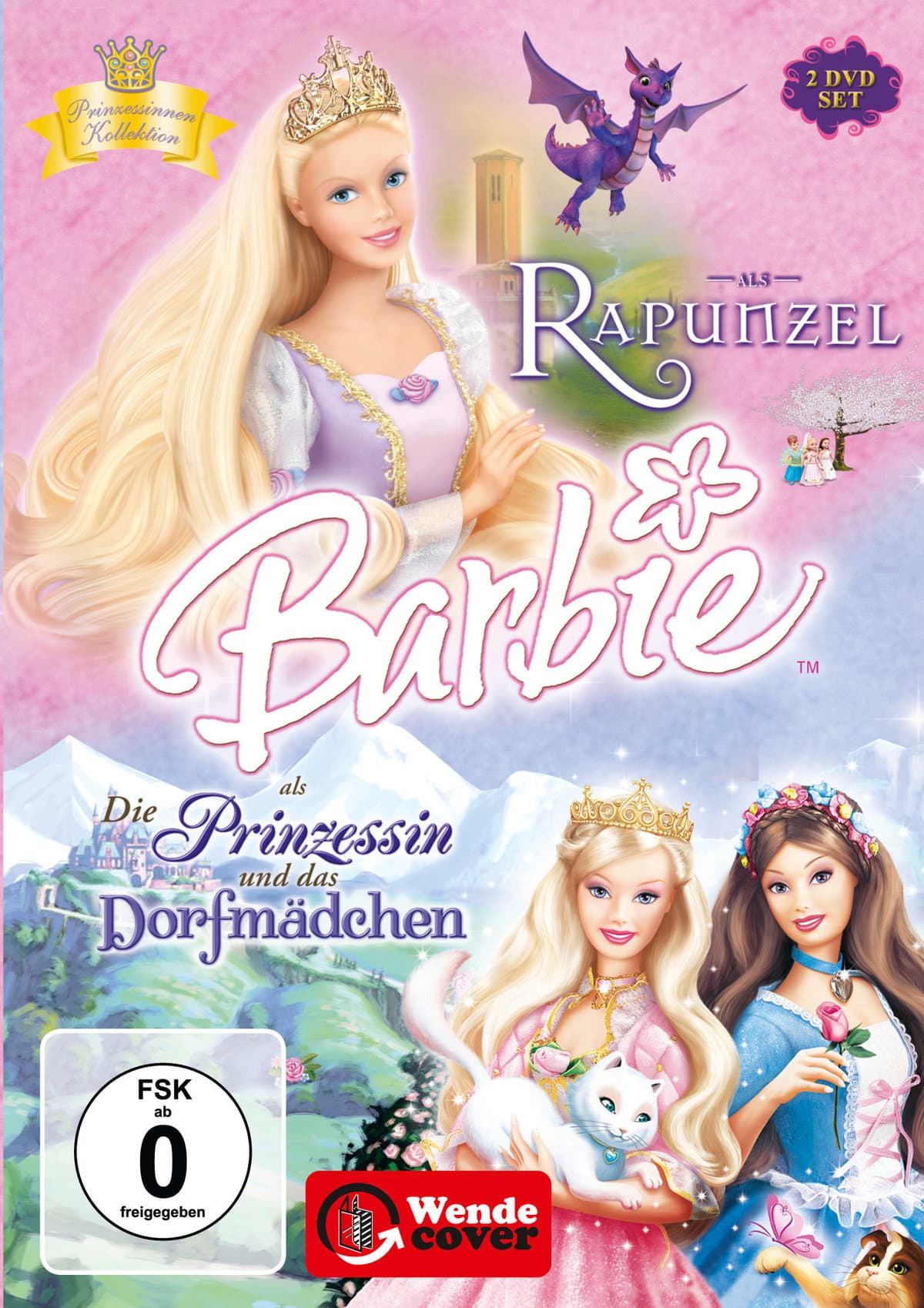 Barbie Box - Rapunzel/Prinzessin und... [2 DVDs]