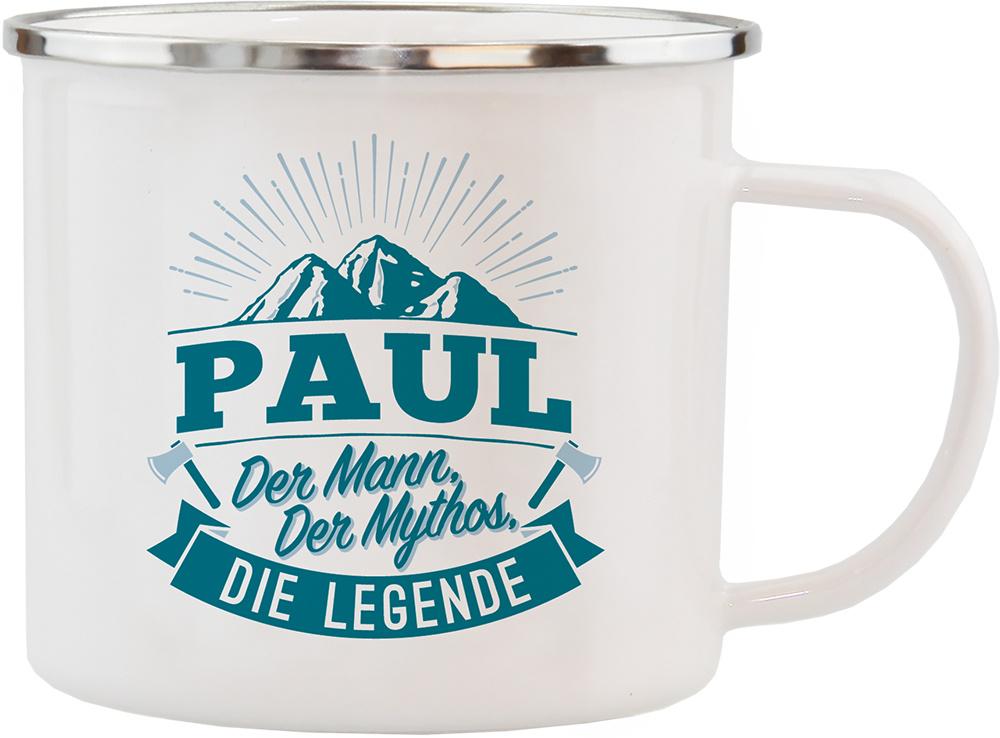 H&H Echter Kerl Emaille-Becher Paul
