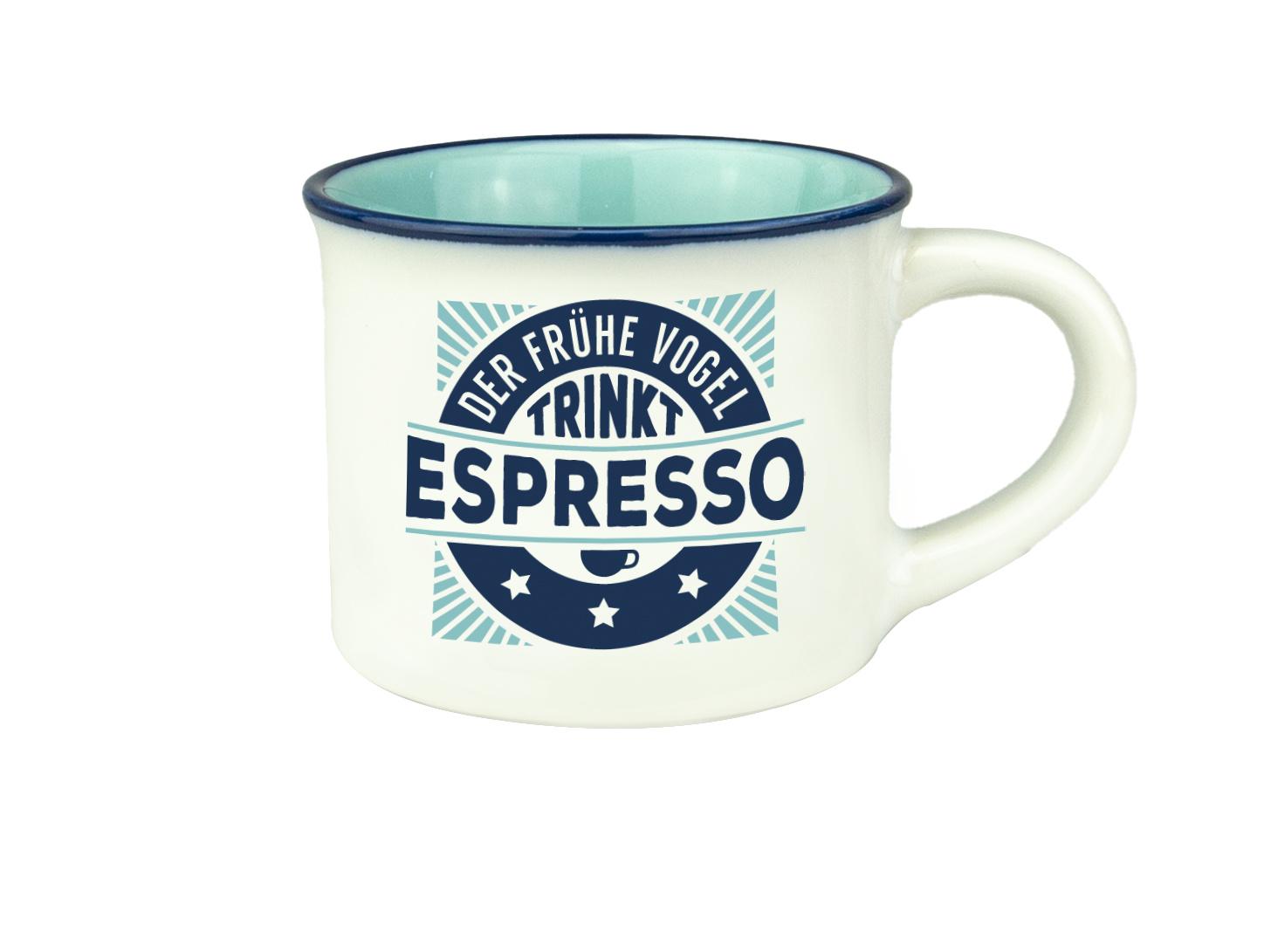 H&H Espresso-Tasse – Der frühe Vogel