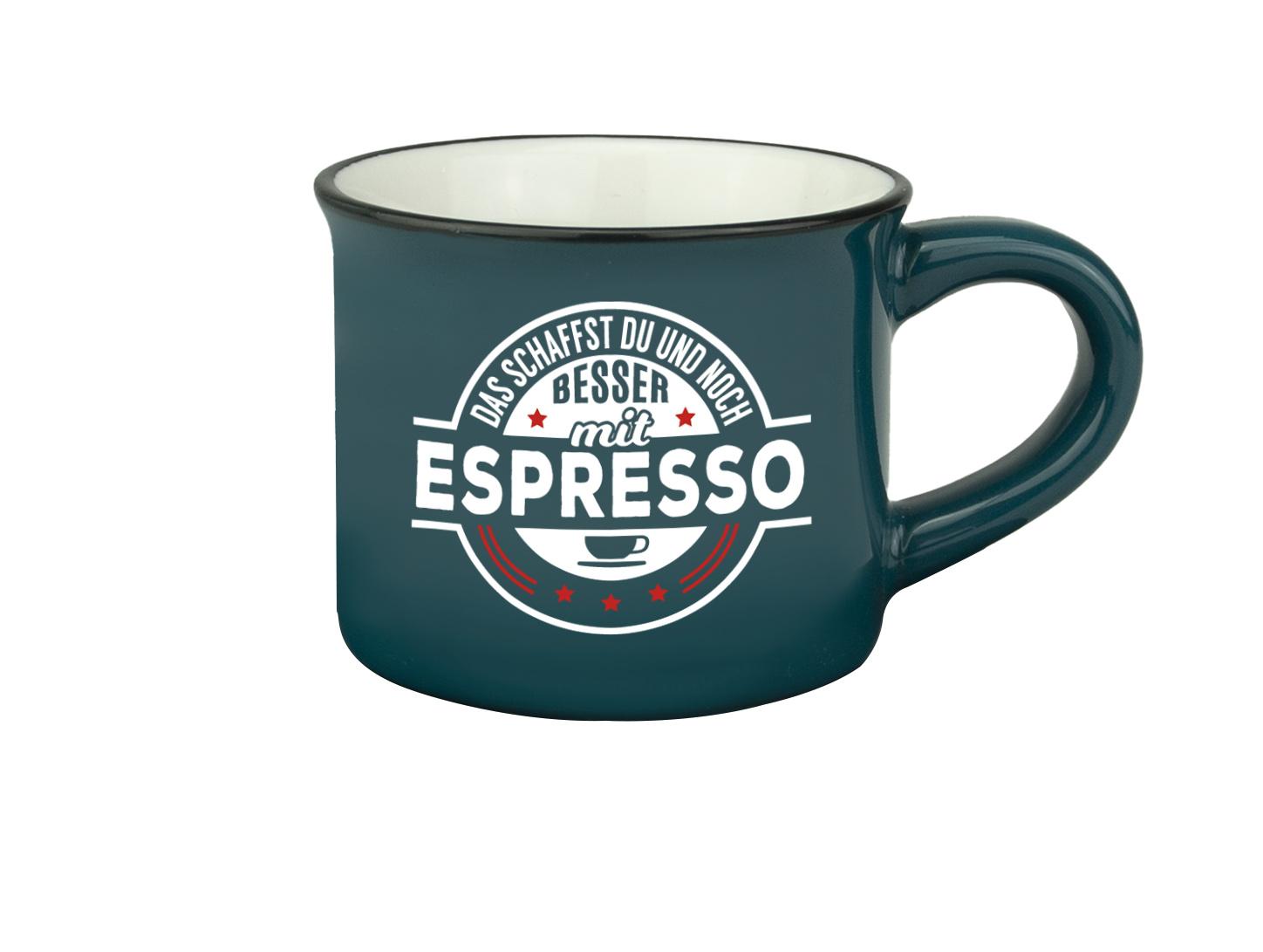 H&H Espresso-Tasse - Das schaffst du