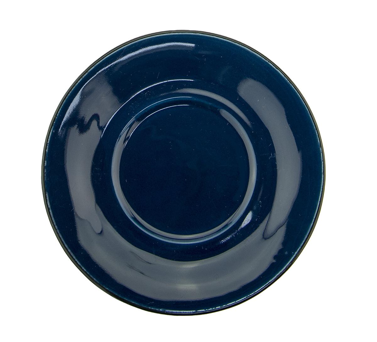 H&H Espresso Untertasse Dunkelblau