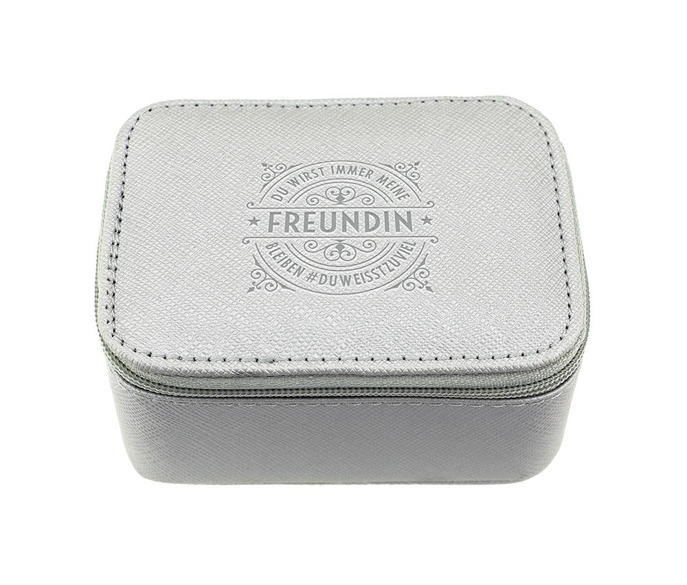 H&H Schmuckbox Metallic Freundin