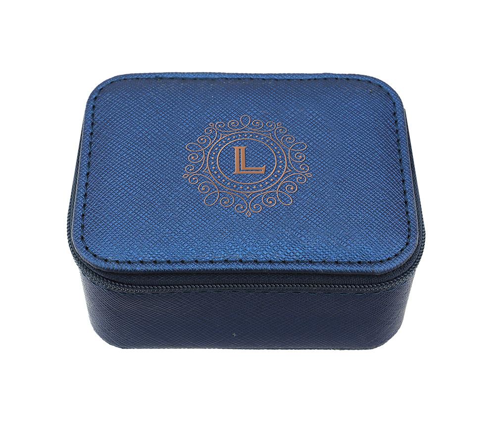 H&H Schmuckbox Blau L