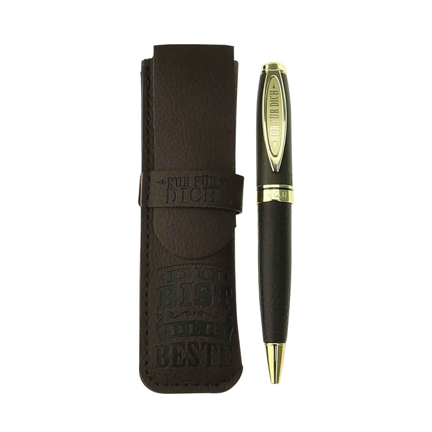 H&H Bamboo Kugelschreiber Nur für  Dich