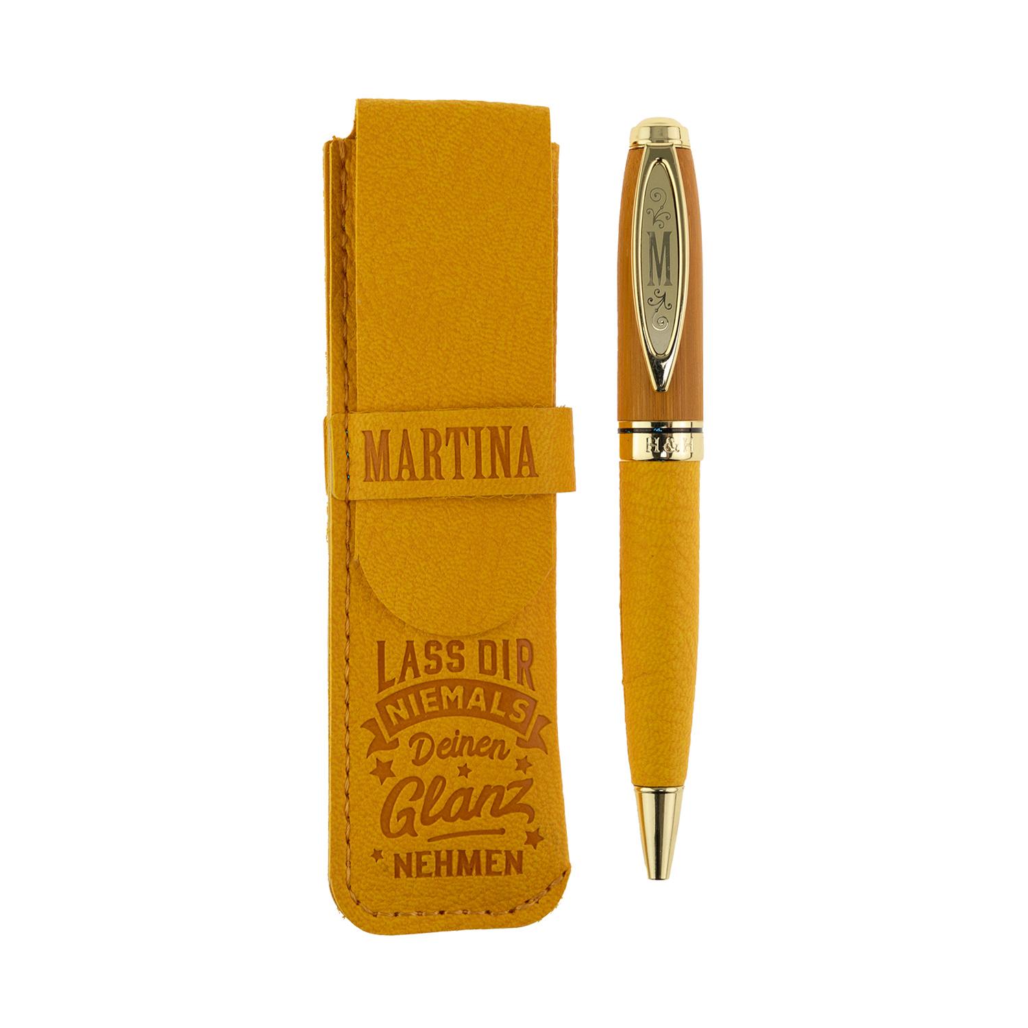 H&H Bamboo Kugelschreiber Martina