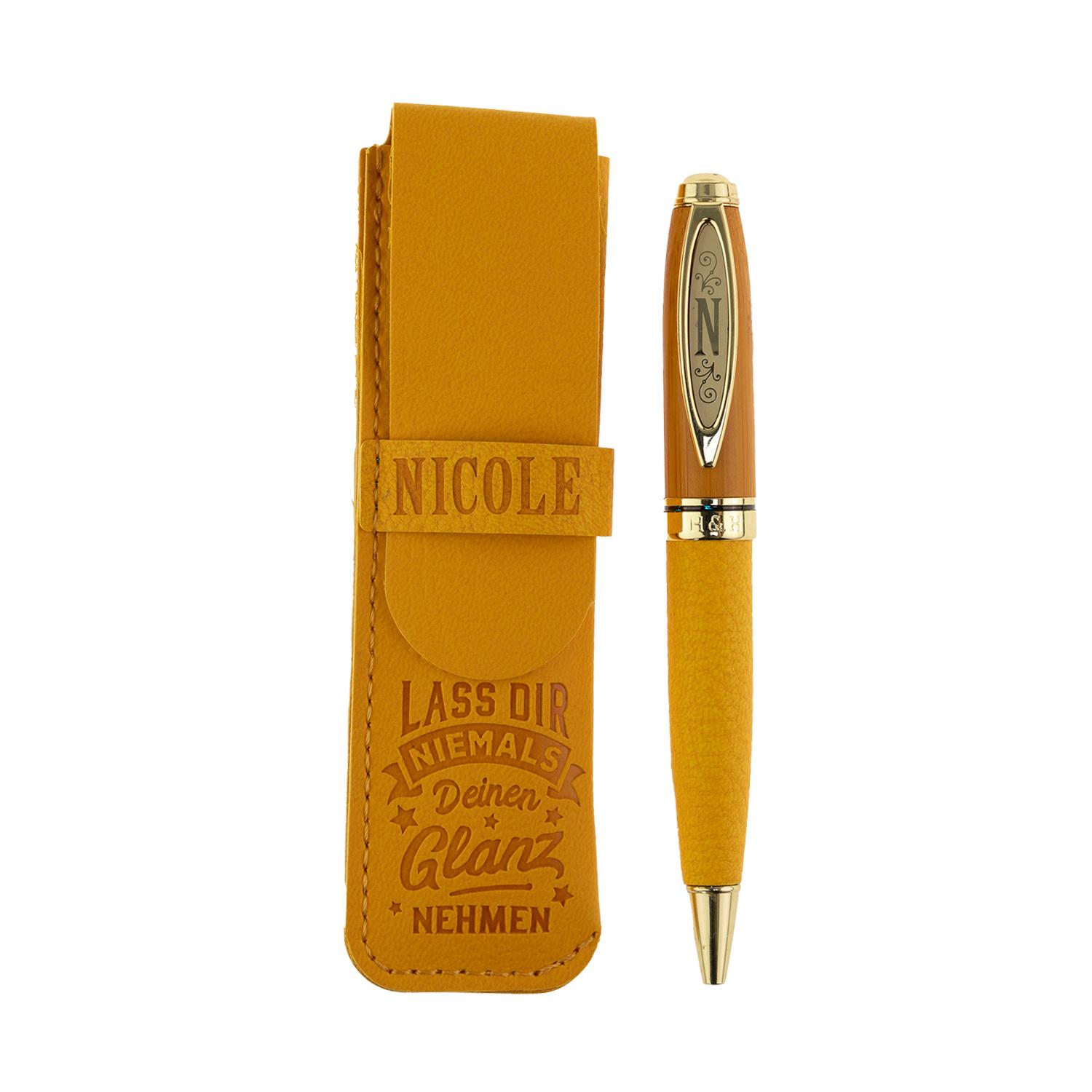 H&H Bamboo Kugelschreiber Nicole