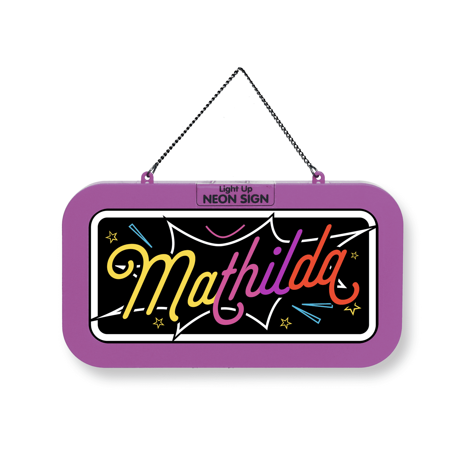H&H NEON SCHILD MATHILDA