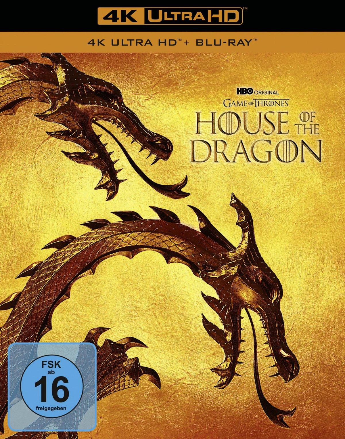 House of the Dragon - Staffel 1  (4 4K Ultra HD)  (+ 4 Blu-rays)