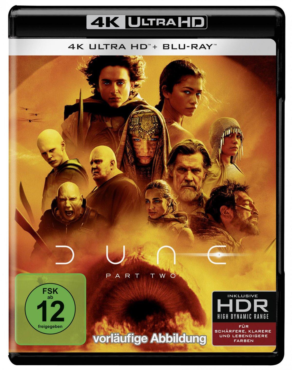 Dune: Part Two  (4K Ultra HD) (+ Blu-ray)