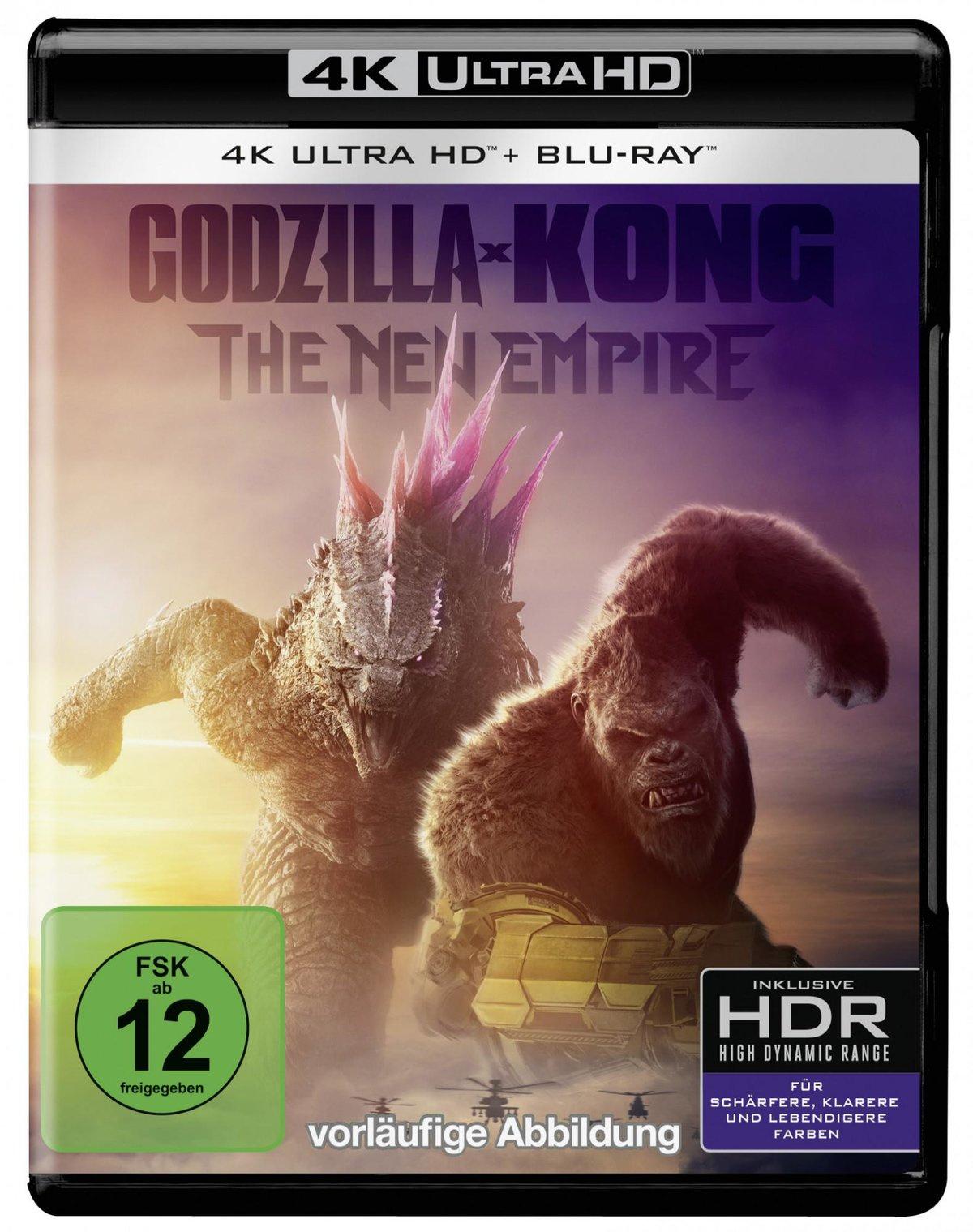 Godzilla x Kong: The New Empire  (4K Ultra HD) + (Blu-ray)