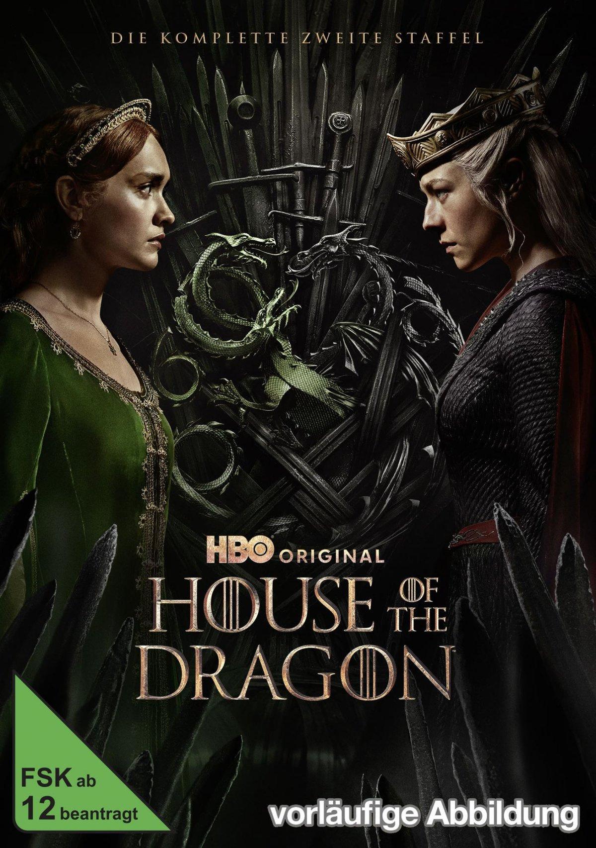 House Of The Dragon - Staffel 2  [4 DVDs]