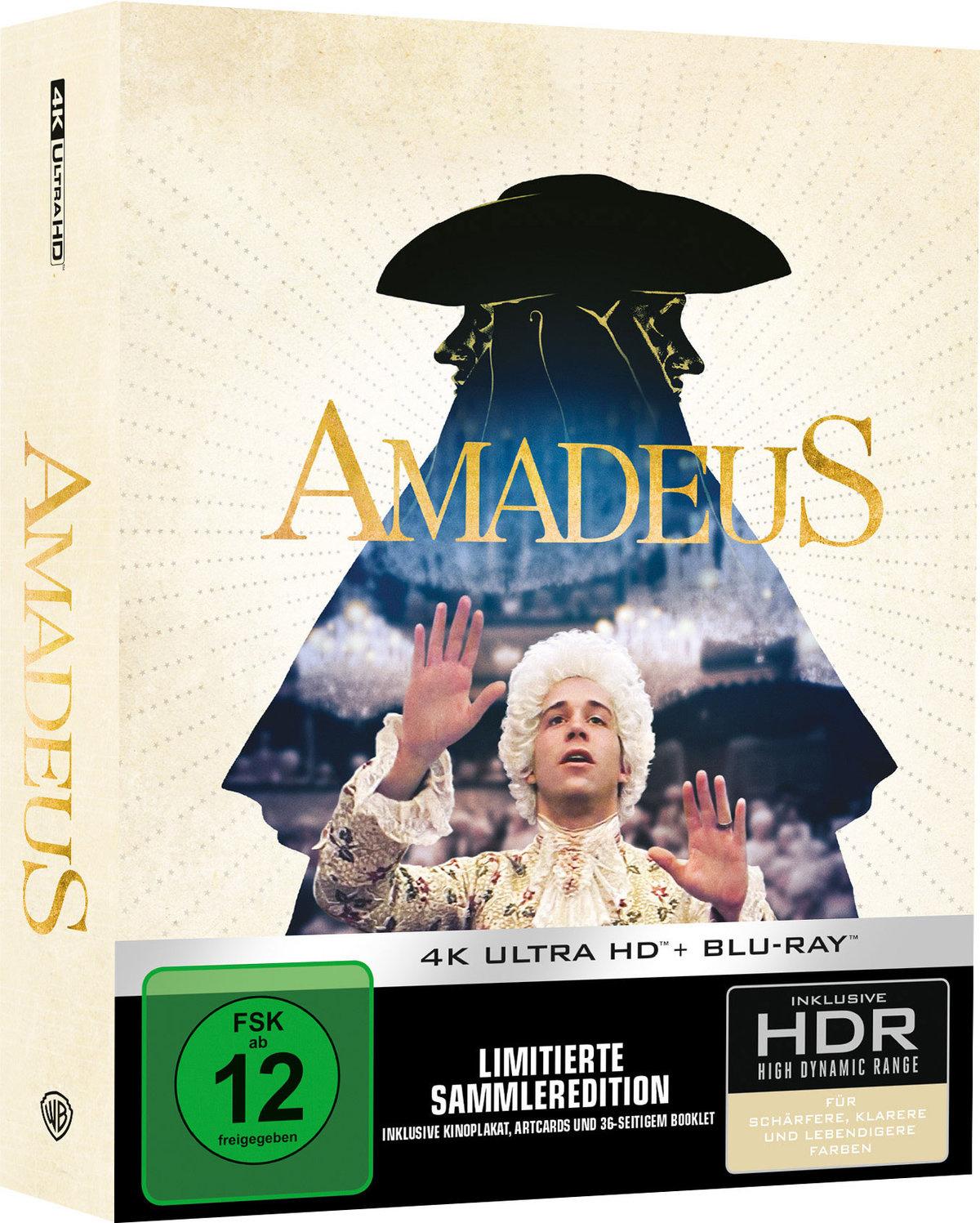 Amadeus - Steelbook - Limited Ultimate Collector's Edition  (4K Ultra HD) (+ Blu-ray)