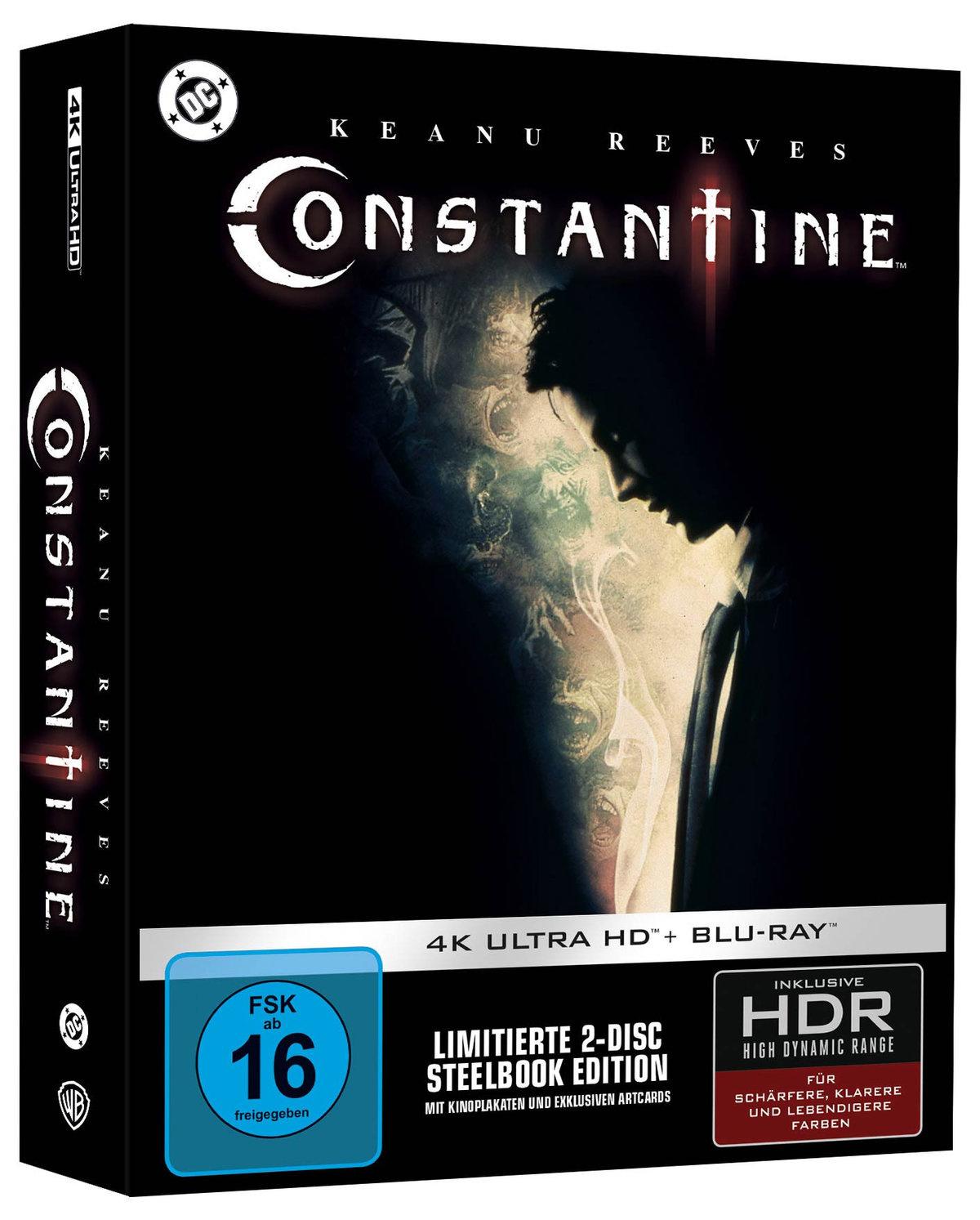 Constantine - Steelbook - Ultimate Collector's Limited Edition  (4K Ultra HD) (+ Blu-ray)