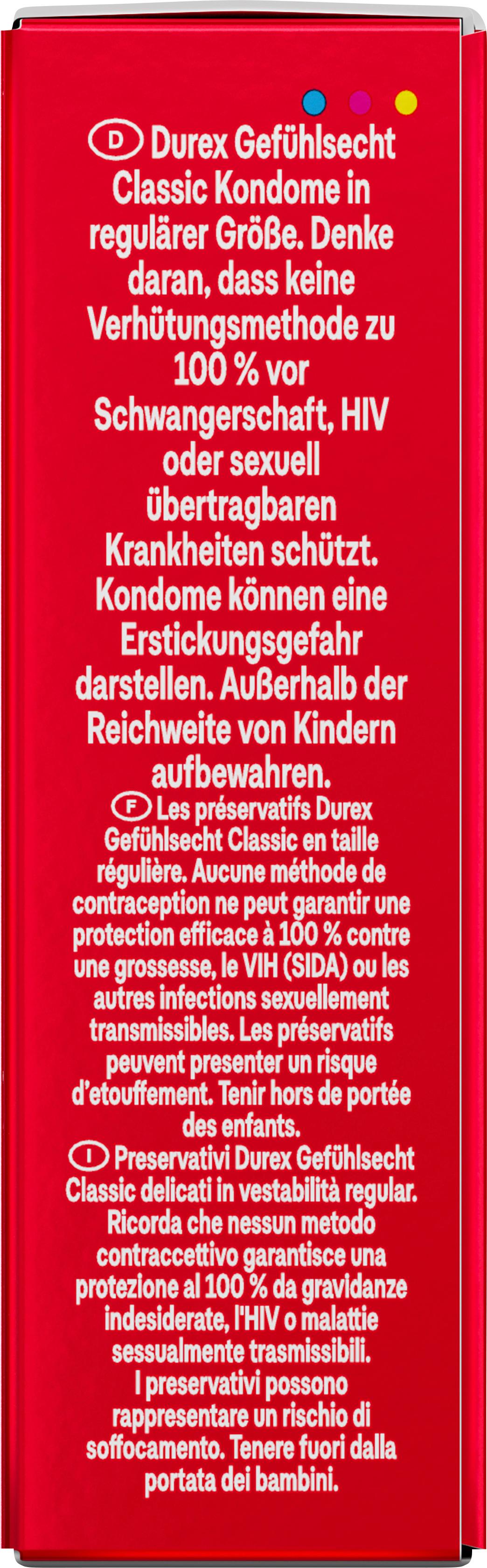 Produktbild Durex Kondome Gefühlsecht Classic 4 von 5