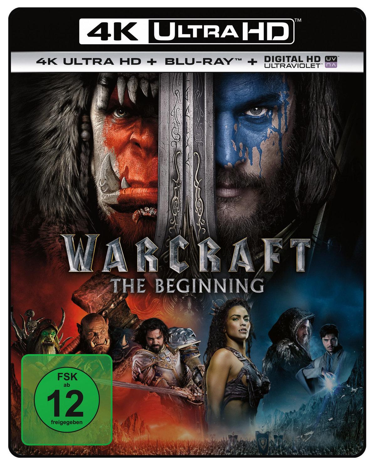 Warcraft: The Beginning  (4K Ultra HD) (+ Blu-ray)