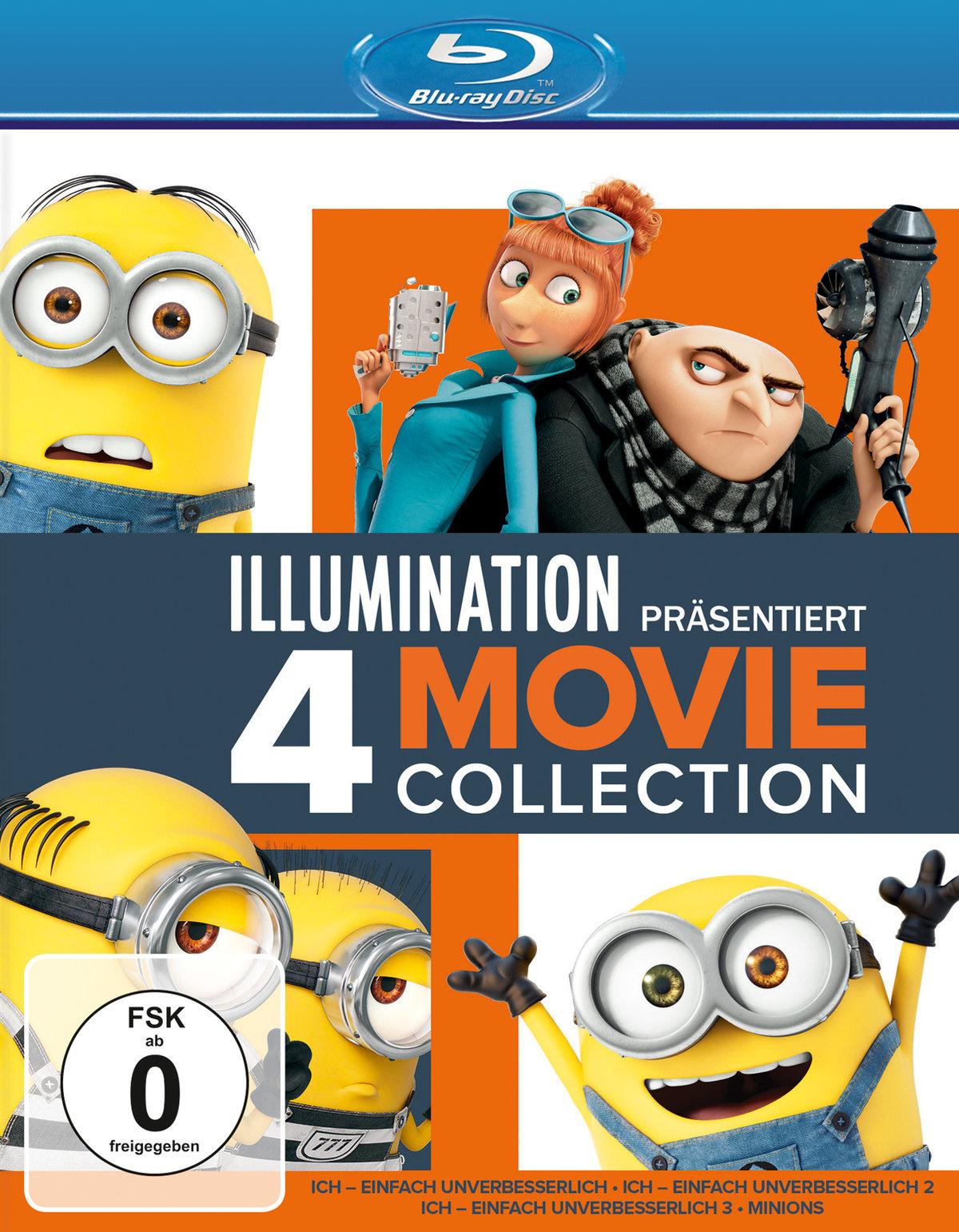 Ich - Einfach unverbesserlich 1-3&Minions [4 BRs]
