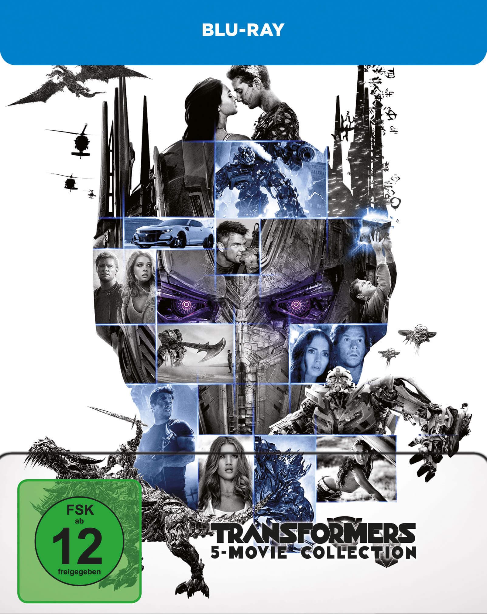 Transformers 5 Movie Collection - Blu-ray Limited Steelbook