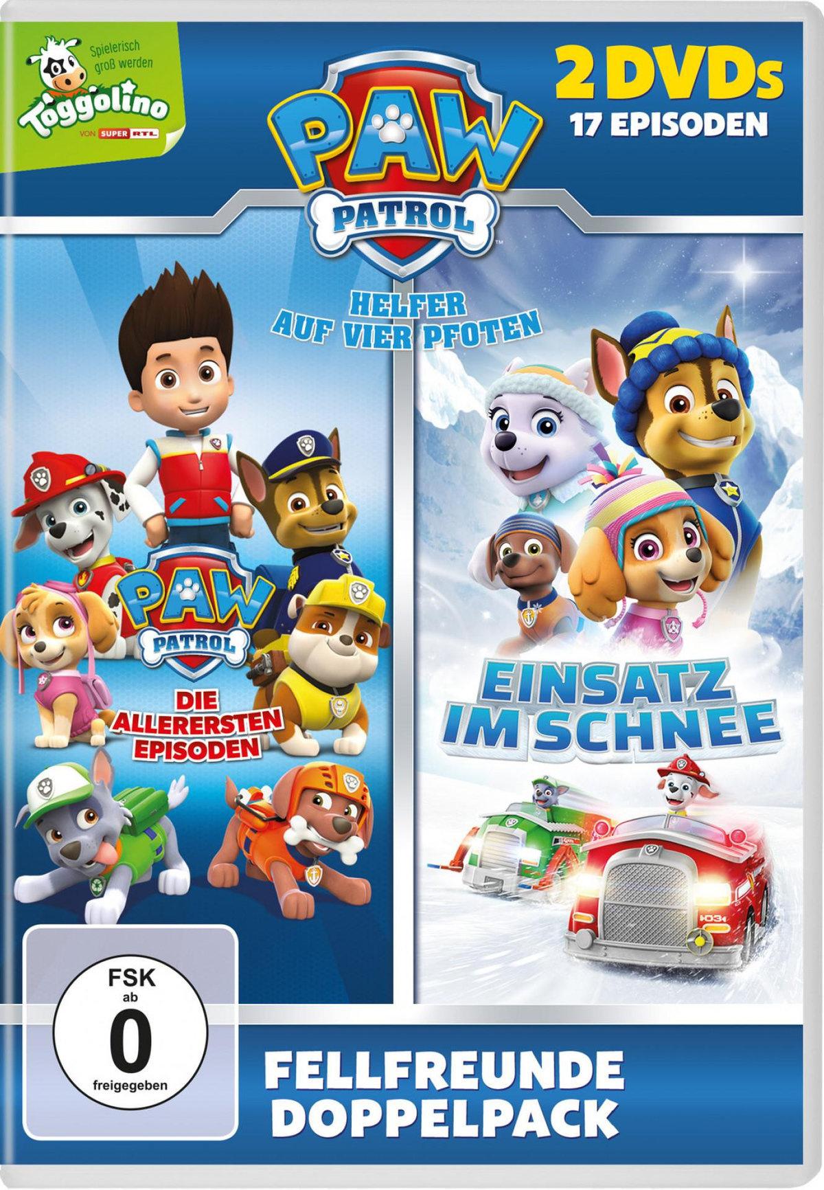 Paw Patrol&Paw Patrol - Einsatz im Schnee  [2 DVDs]