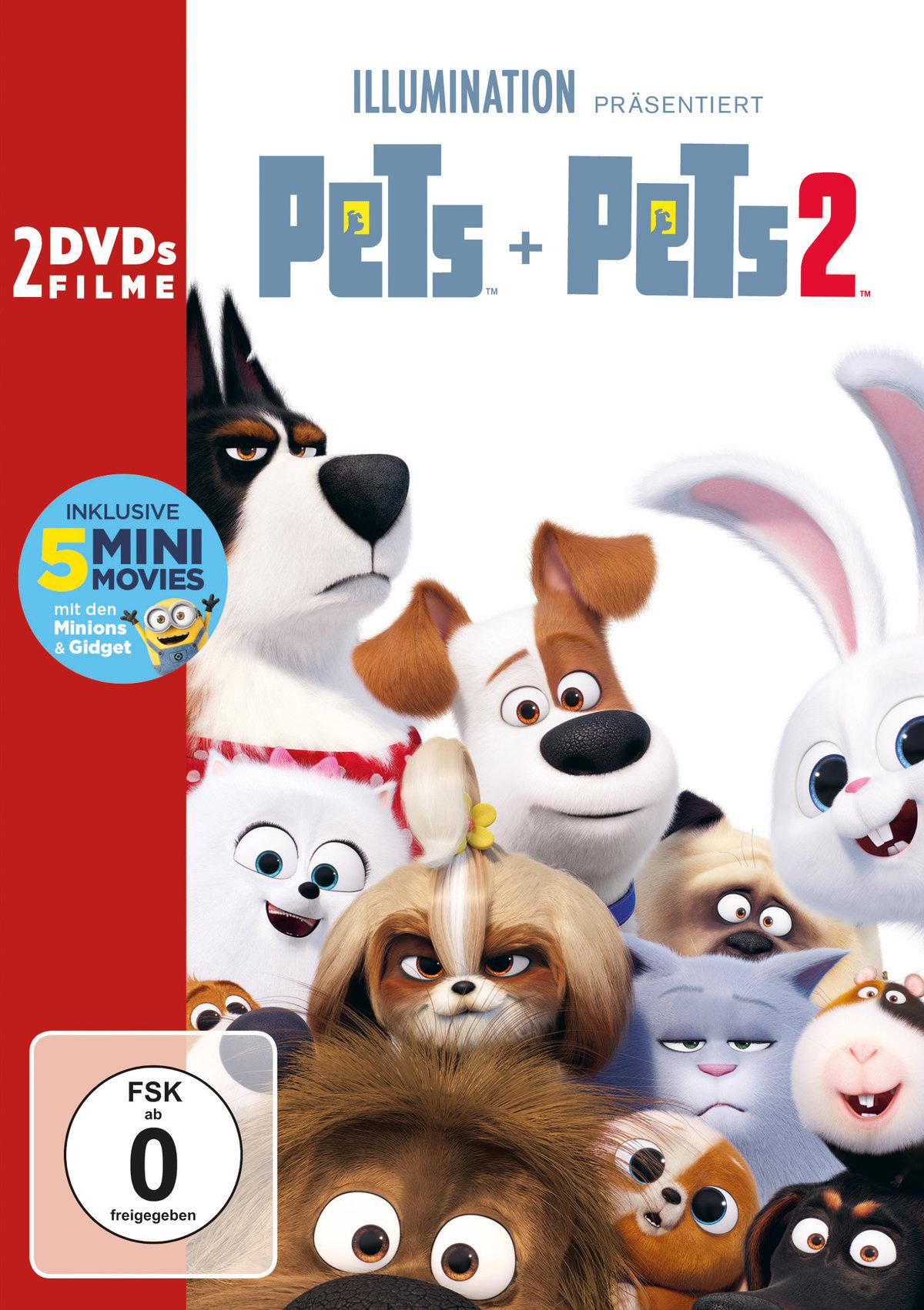Pets Doppelpack: Pets 1&Pets 2 [2 DVDs]