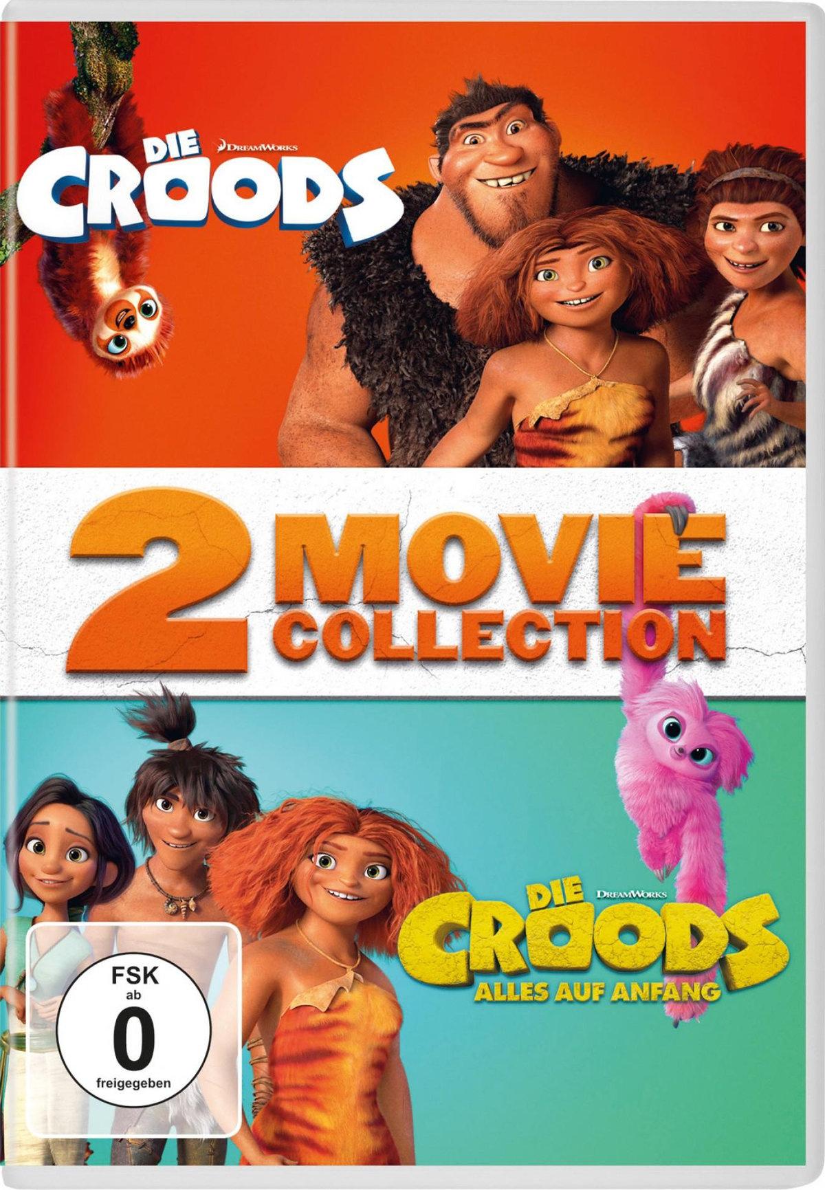 DIE CROODS 2 MOVIE COLLECTION Die Croods&Die Croods – Alles auf Anfang  [2 DVDs]