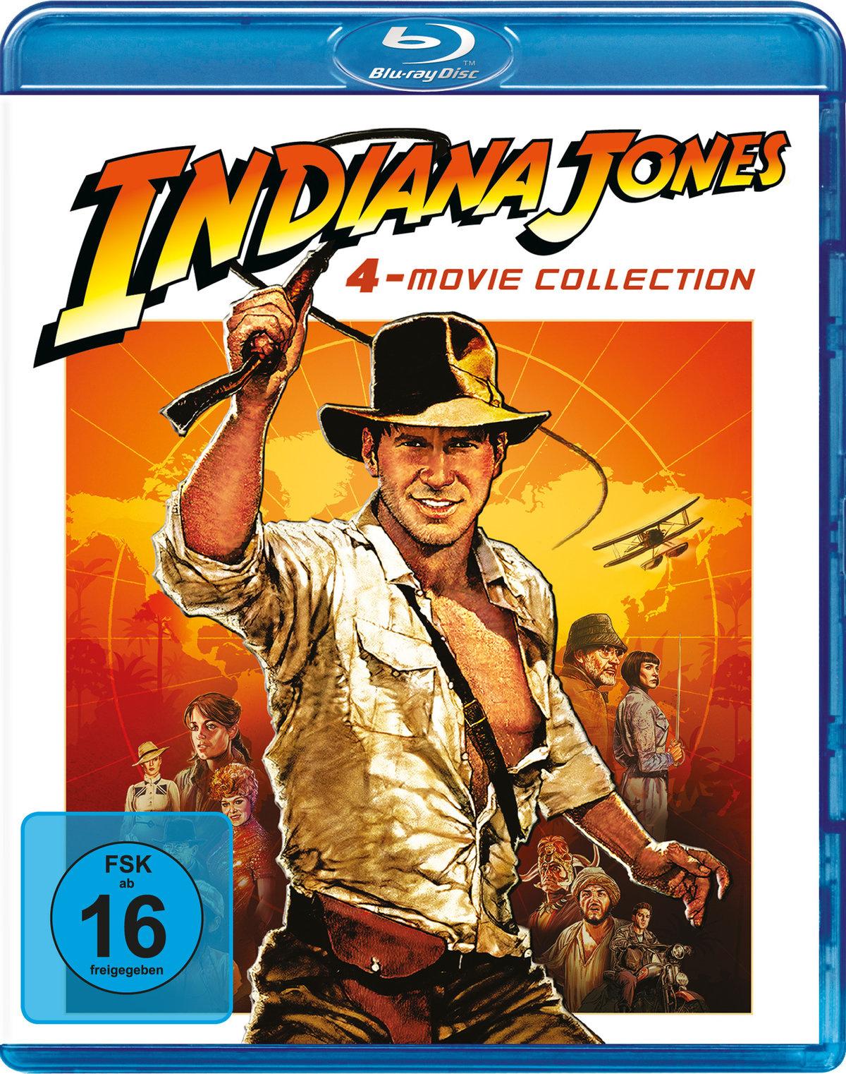 Indiana Jones 1-4  [4 BRs]