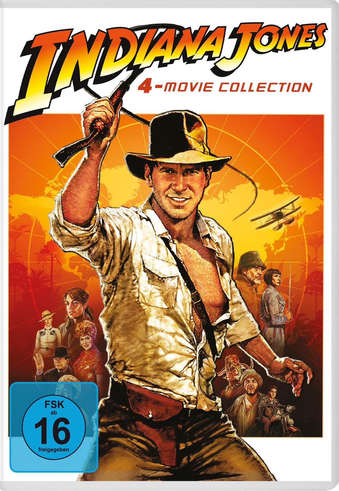 Indiana Jones 1-4  [4 DVDs]