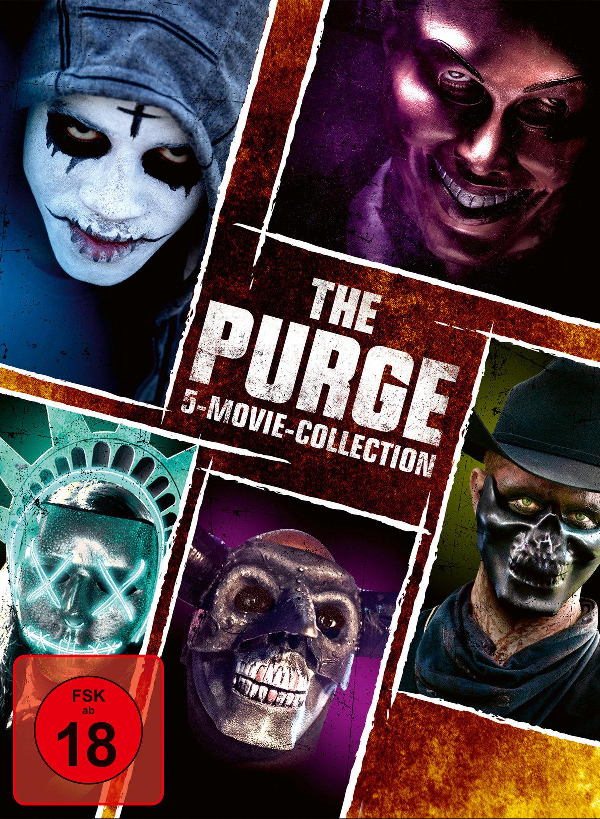 The Purge - 5-Movie-Collection  [5 DVDs]