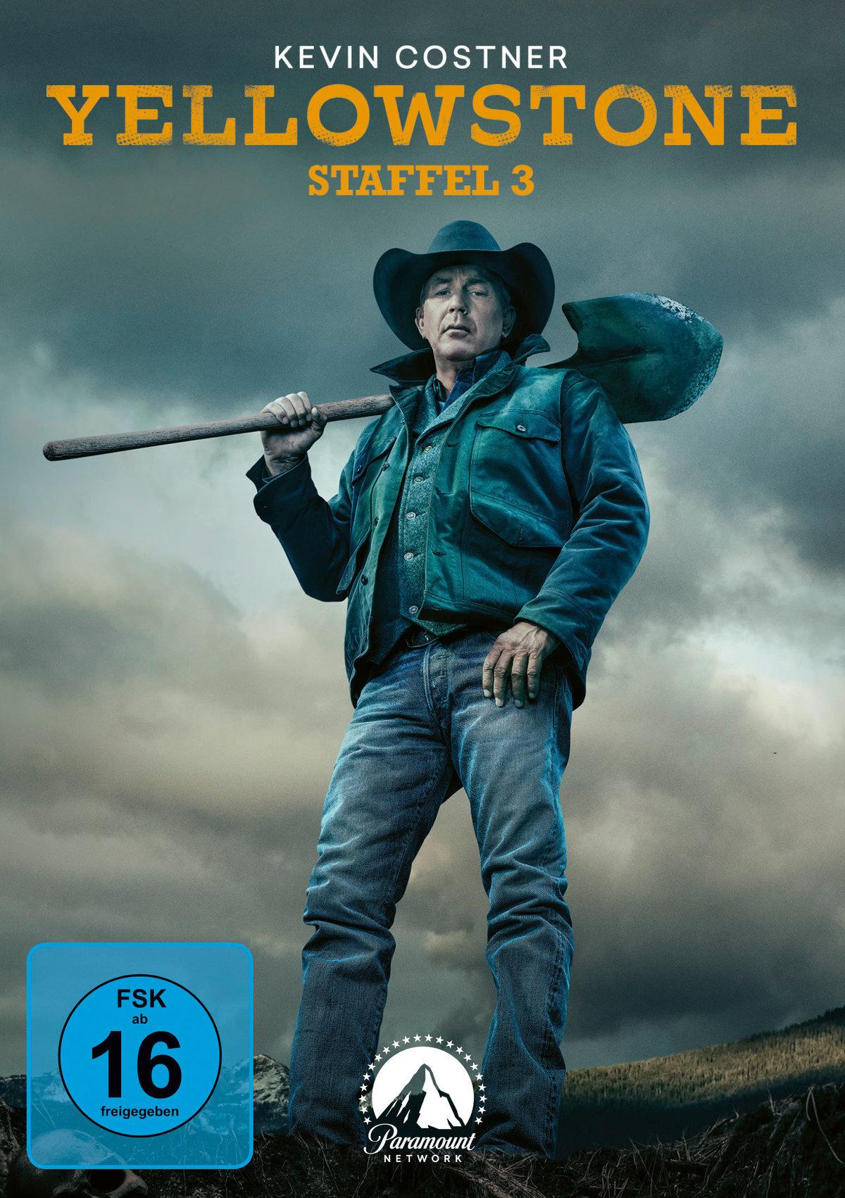Yellowstone - Staffel 3  [4 DVDs]