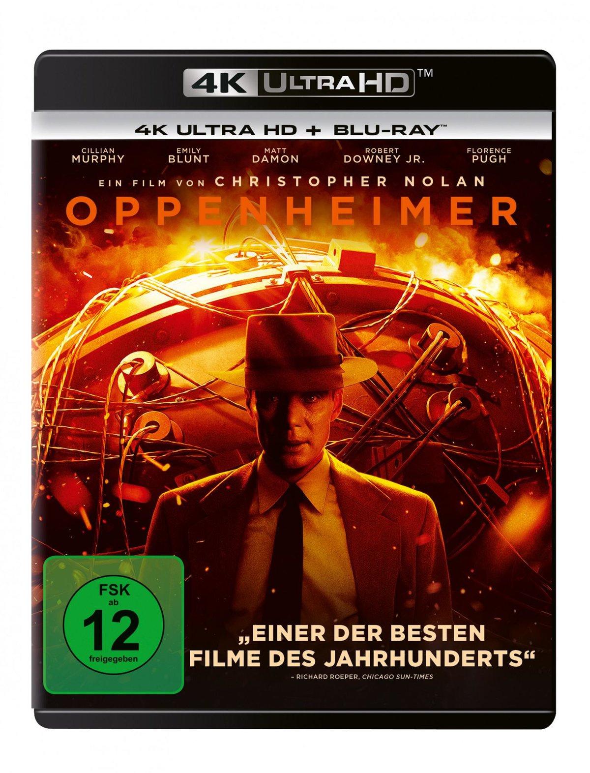 Oppenheimer  (4K Ultra HD) (+ Blu-ray) ( + Bonus-Blu-ray)