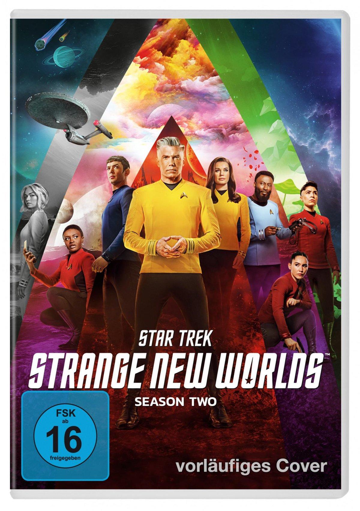 Star Trek: Strange New Worlds - Staffel 2  [4 DVDs]