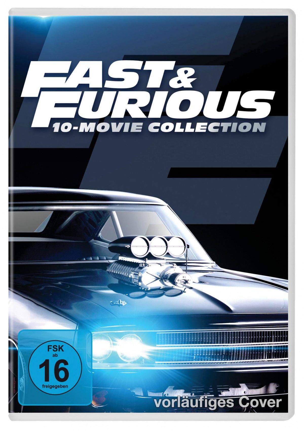 Fast&Furious - 10-Movie-Collection  [10 DVDs]