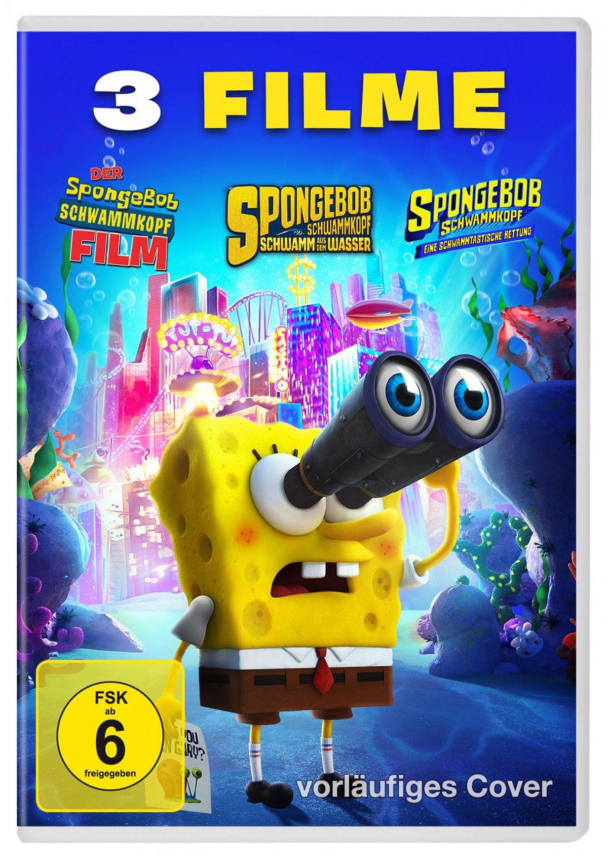 Spongebob Schwammkopf 3-Movie Collection  [3 DVDs]