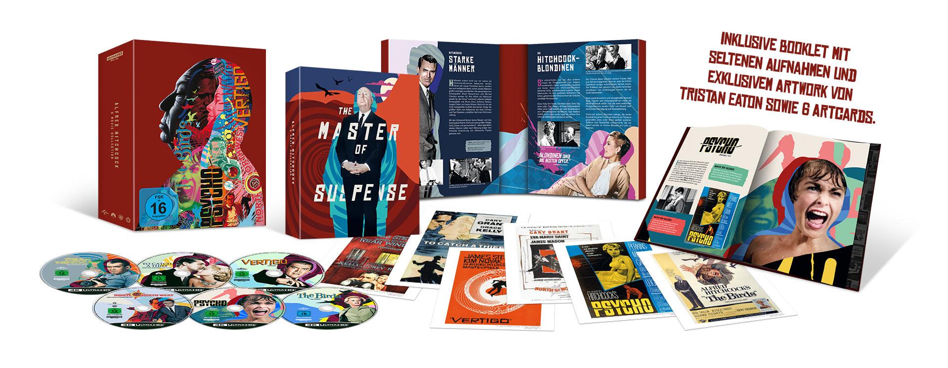 Produktbild Alfred Hitchcock Collector's Edition - 6-Filme - Limited Collector's Edition  (6 4K Ultra HDs) 3 von 3