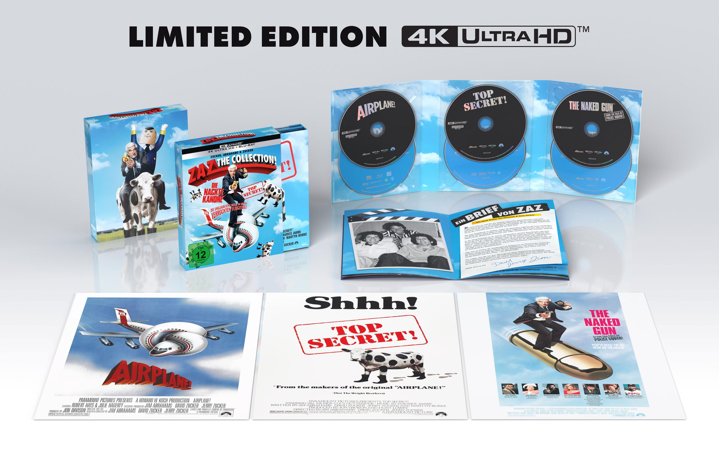 Produktbild ZAZ - The Collection! - Limited Collector's Edition  (4K Ultra HD) (+ Blu-ray)  [6 BRs] 3 von 3