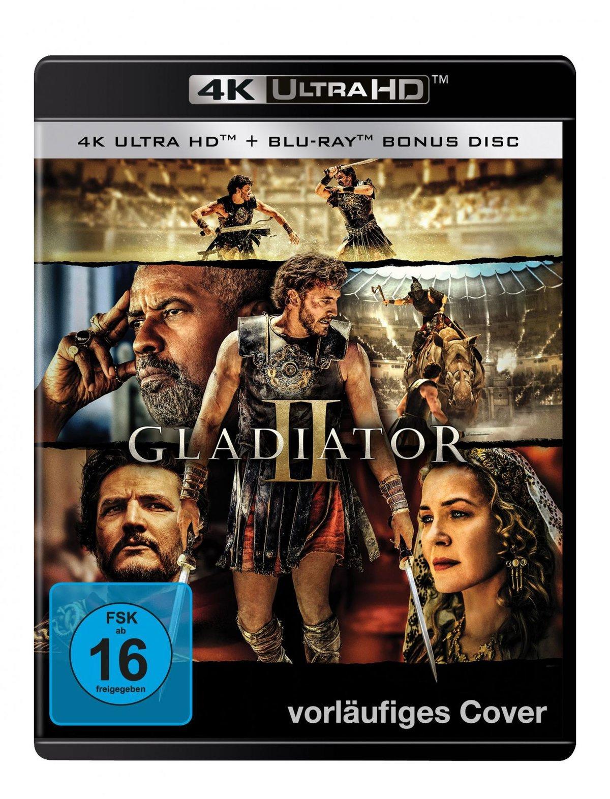 Gladiator II  (4K Ultra HD) (+ Blu-ray)