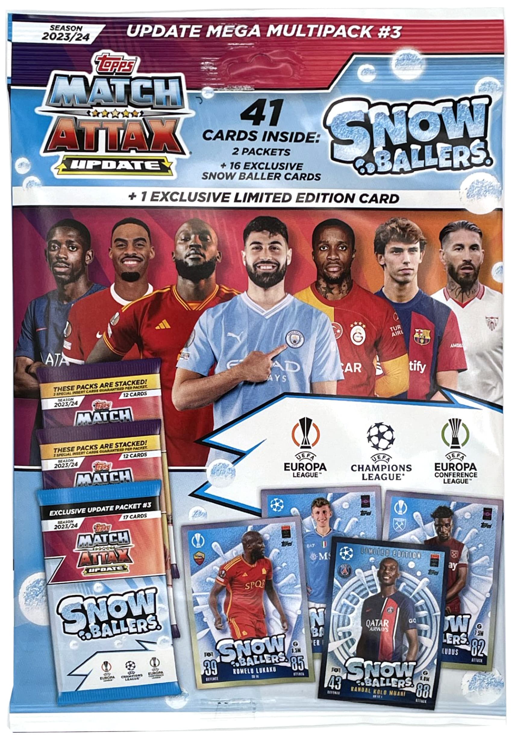 Topps - UEFA Champions League Match Attax 2023/2024 Update Mega Multipack #3